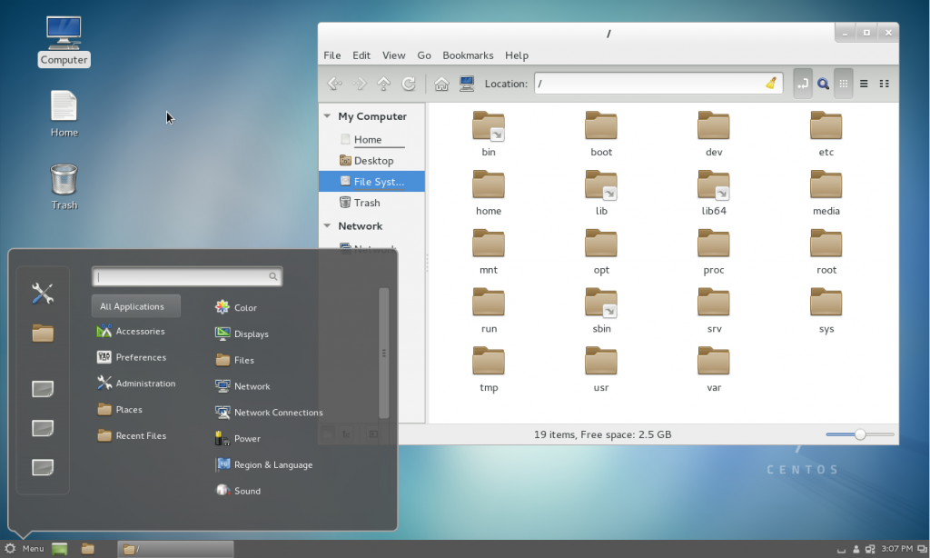Install the Cinnamon desktop environment on CentOS 7 Jensd's I/O buffer
