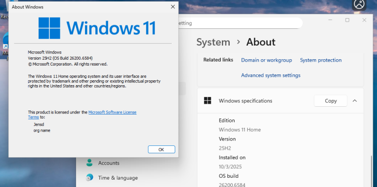 Upgrade to or install Windows 11 25H2 on unsupported hardware | Jensd's ...