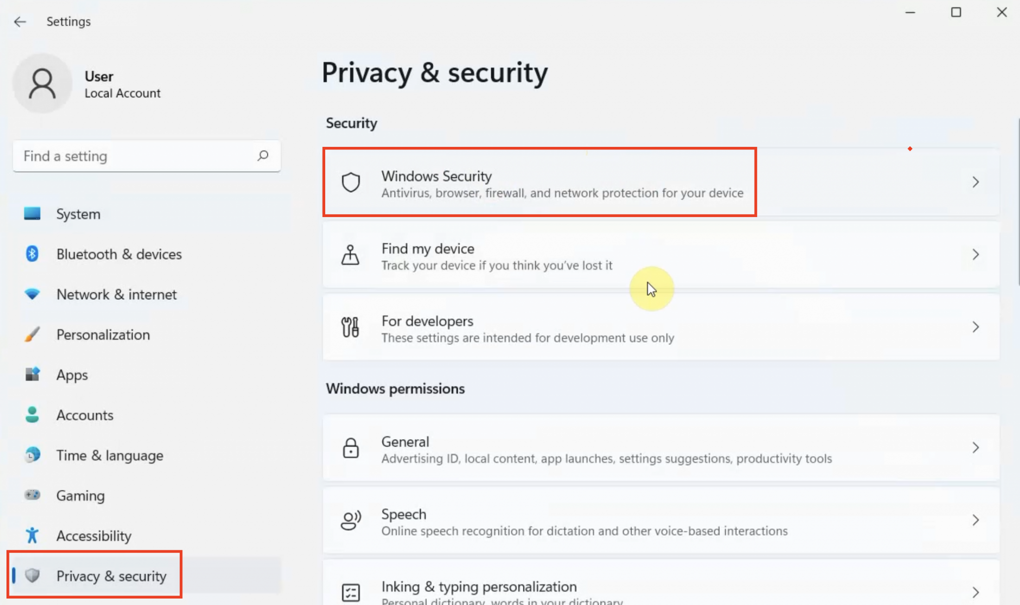 Fix issue with empty Windows Security app after upgrade to Windows 11 Jensd's I/O buffer