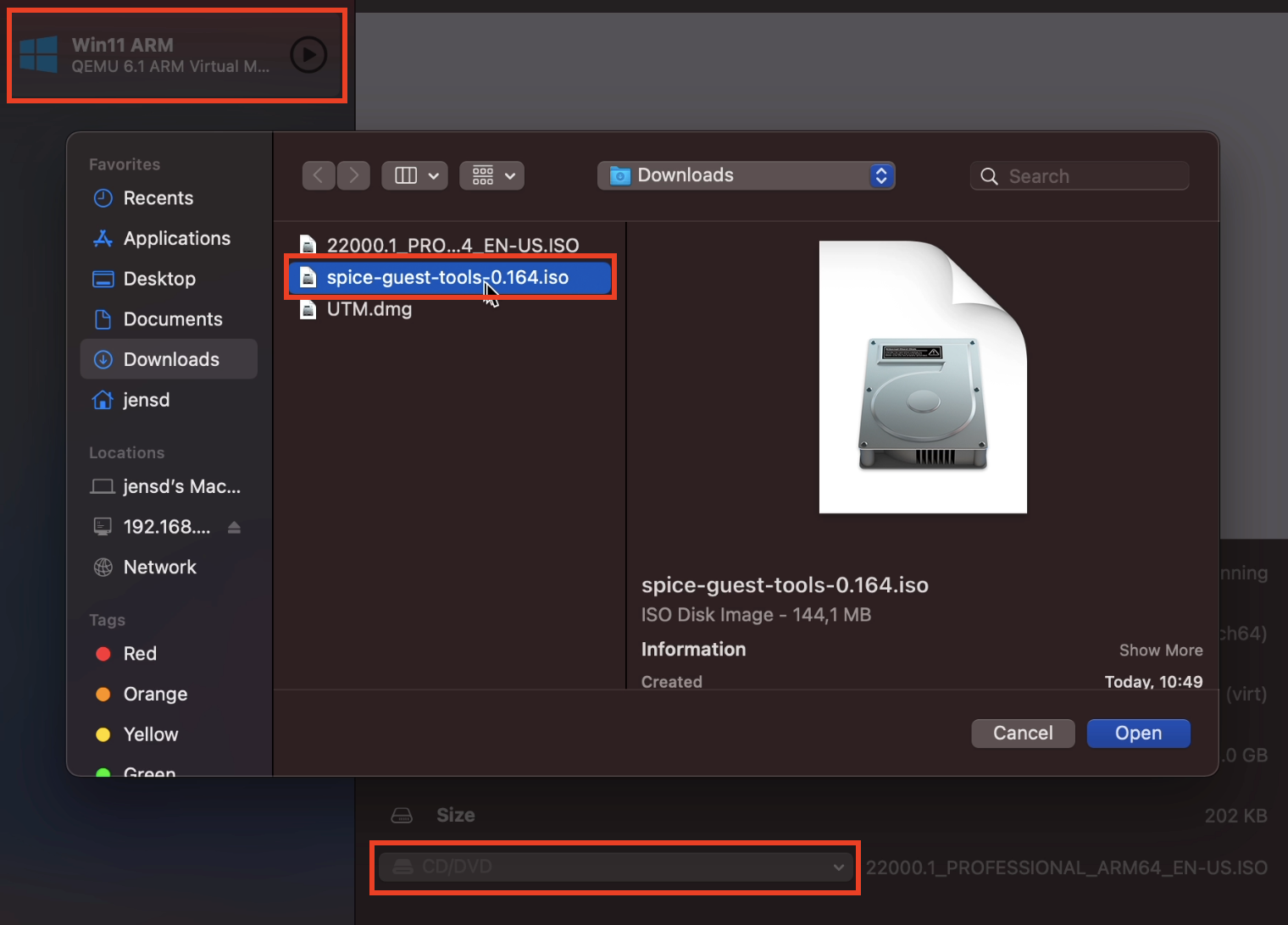 Install Windows 11 ARM on M1based Macs with UTM Jensd's I/O buffer