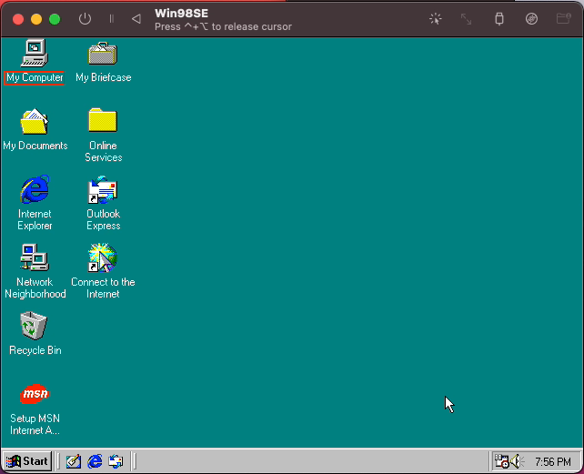 mac windows 98 emulator