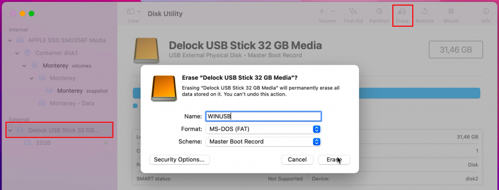 How to Make Windows 11 Bootable USB on macOS