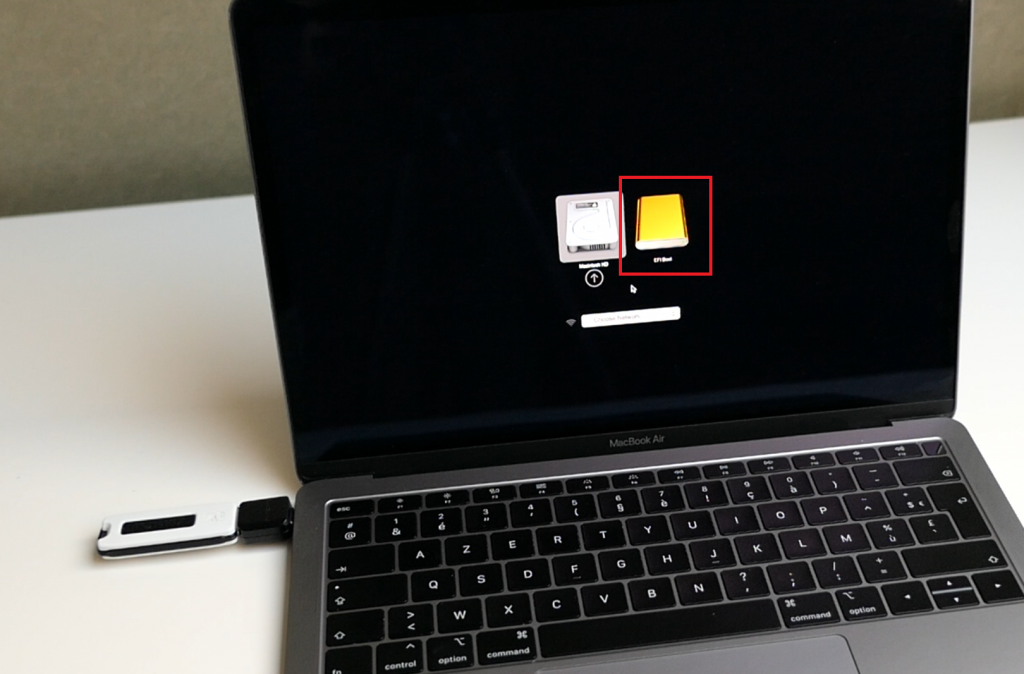 how to install windows 10 on a macbook air